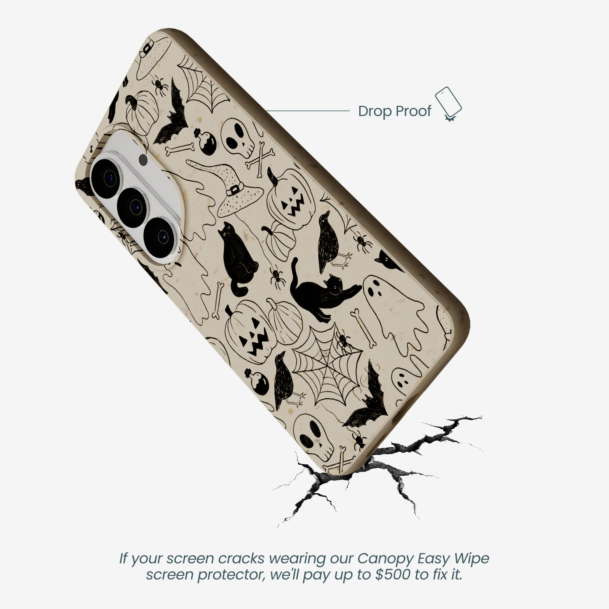 London Fog Sketchy Spirits Samsung Galaxy S26 Case - Image 5