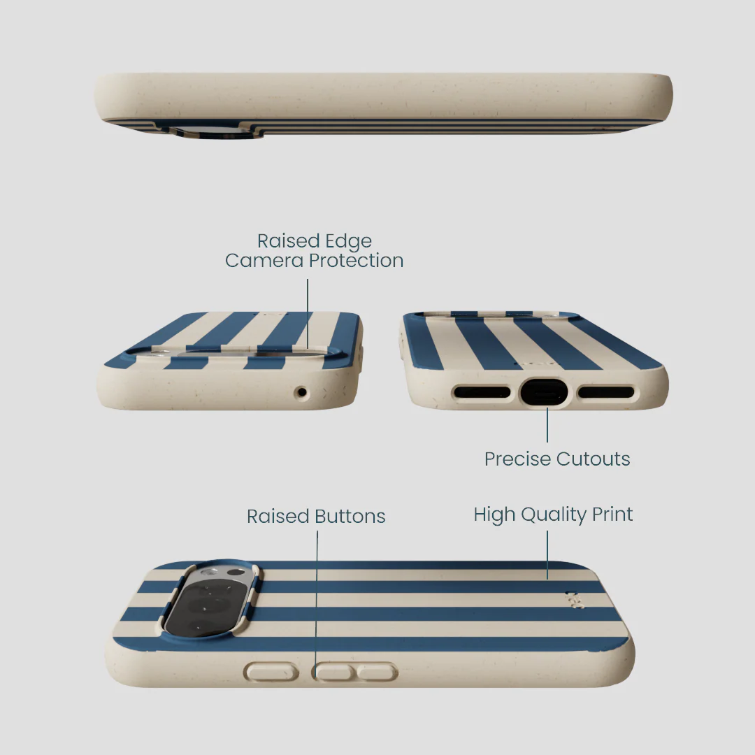 London Fog Slate Stripes Google Pixel 10/10 Pro Case - Image 3