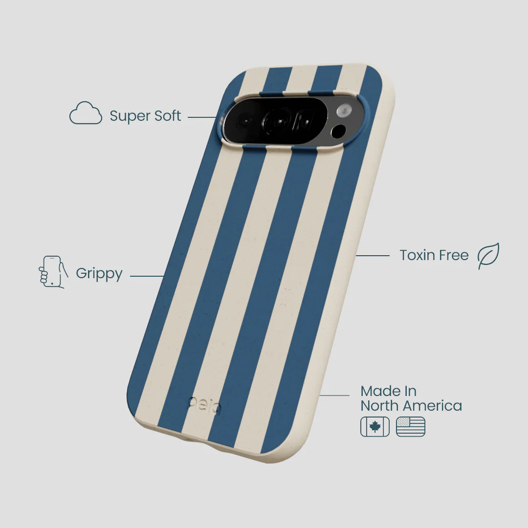London Fog Slate Stripes Google Pixel 10/10 Pro Case - Image 4