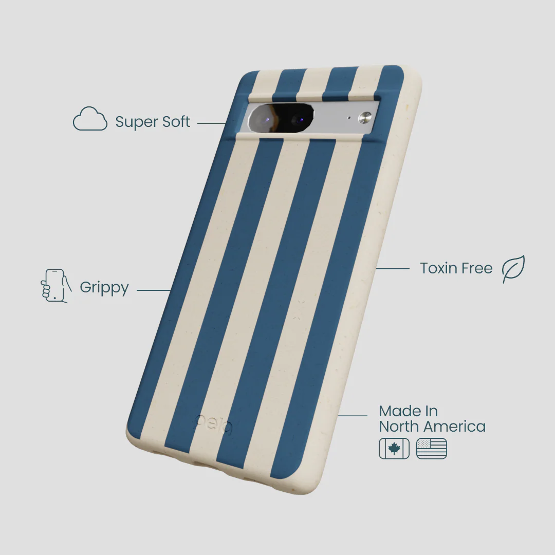 London Fog Slate Stripes Google Pixel 7 Case - Image 4