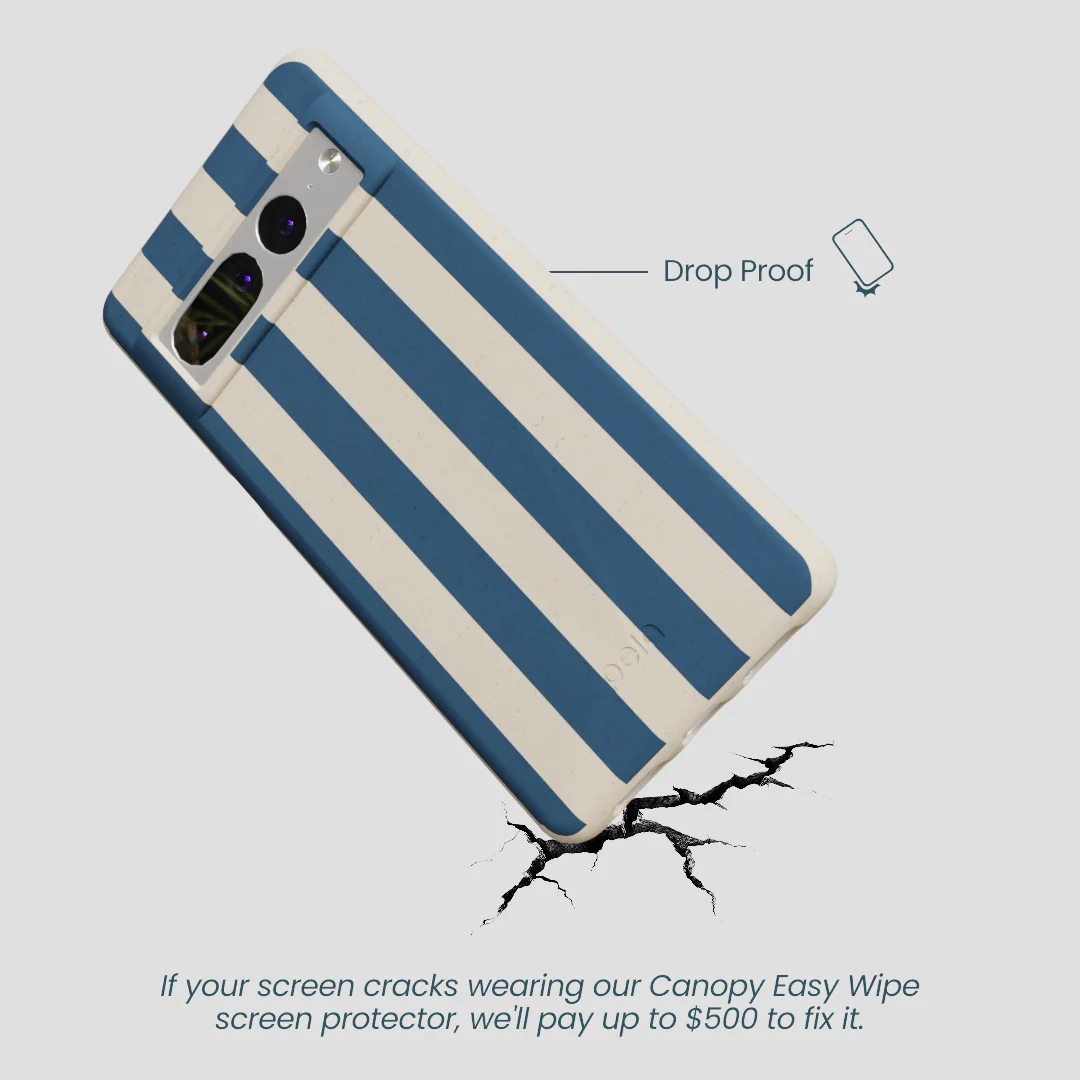 London Fog Slate Stripes Google Pixel 7 Pro Case - Image 5