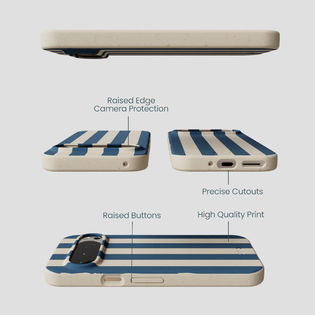 London Fog Slate Stripes Google Pixel 9/9 Pro Case - Image 3