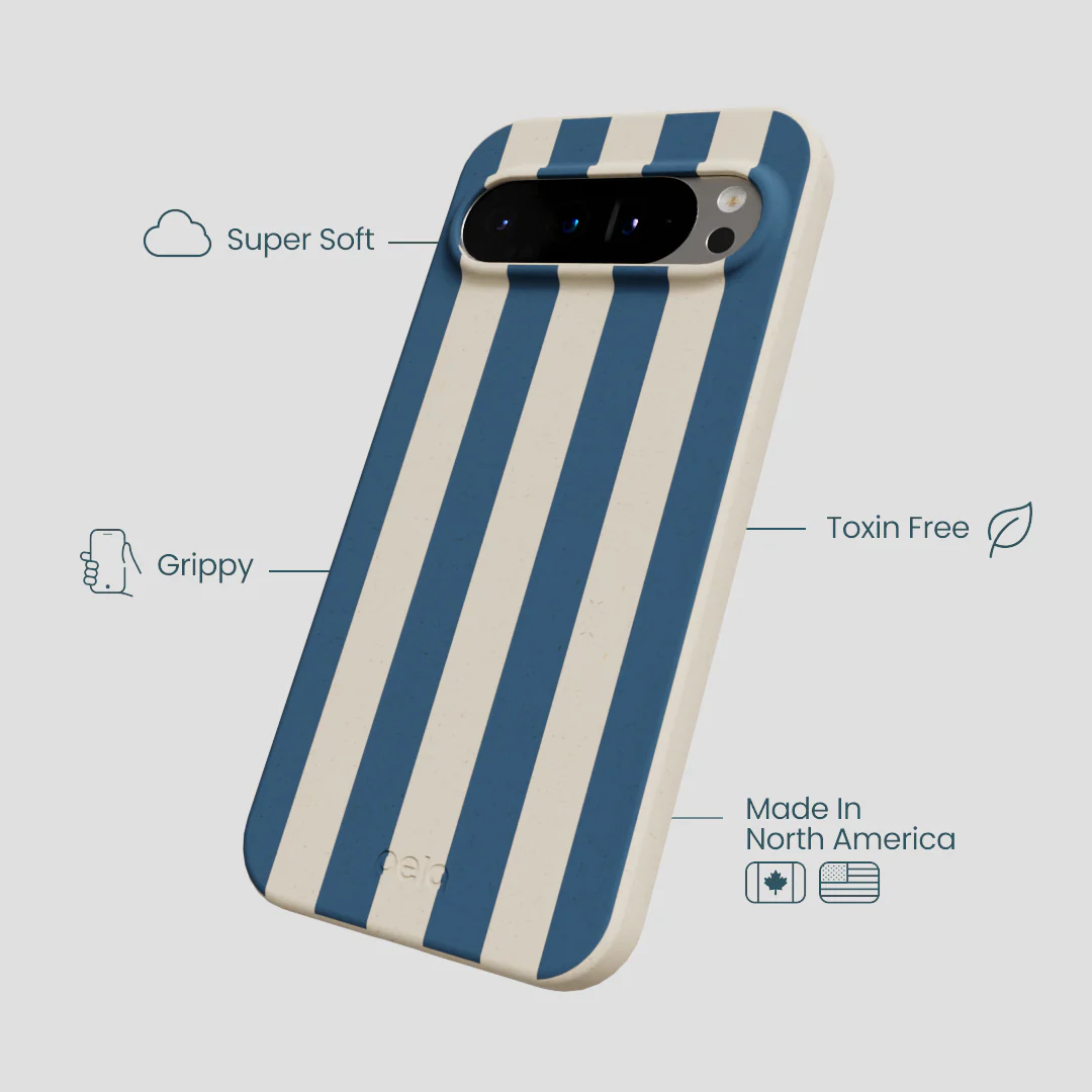 London Fog Slate Stripes Google Pixel 9 Pro XL Case - Image 4