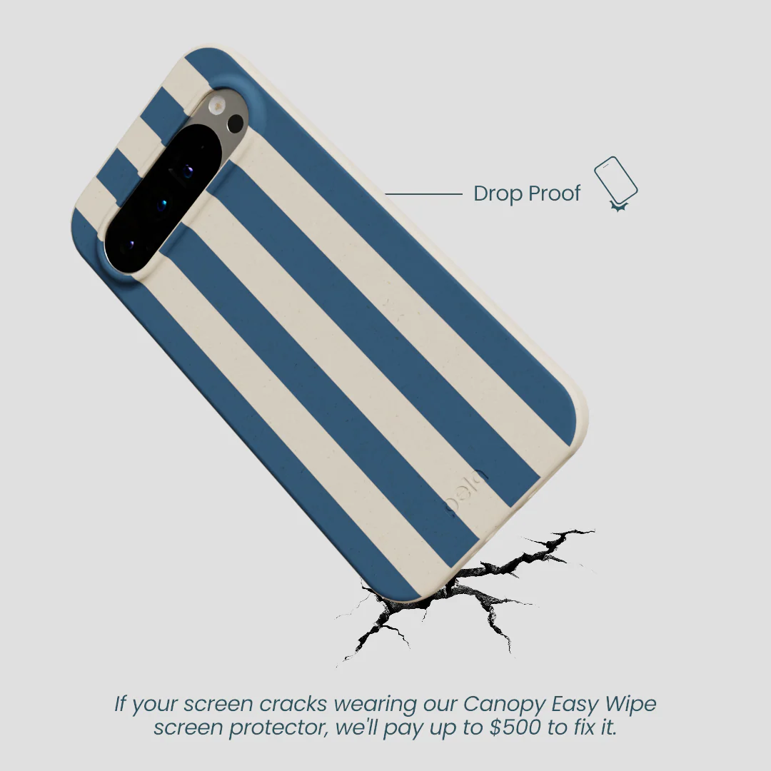 London Fog Slate Stripes Google Pixel 9 Pro XL Case - Image 5