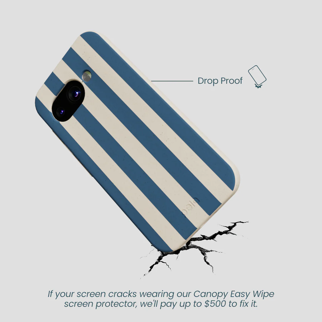 London Fog Slate Stripes Google Pixel 9a Case - Image 5