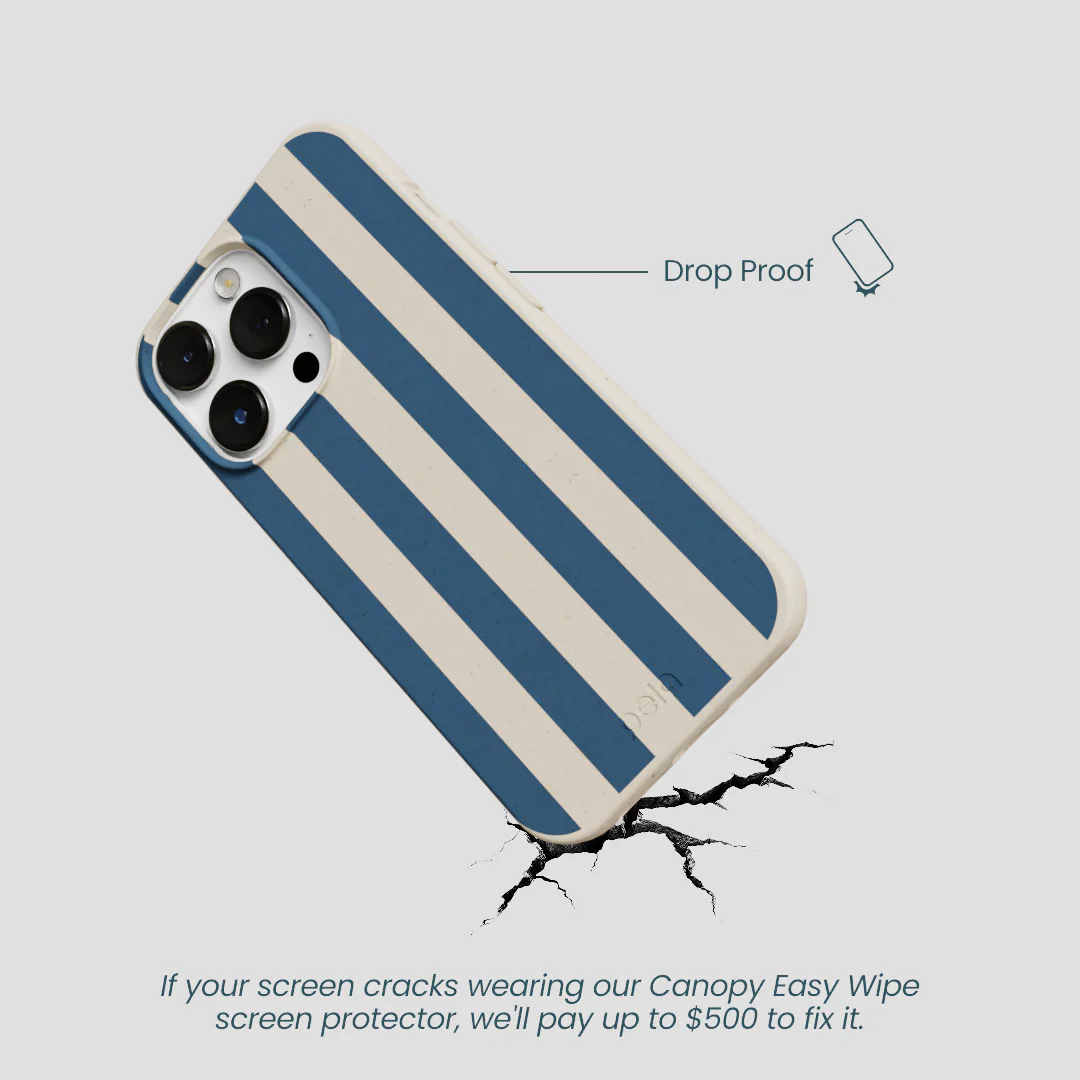 London Fog Slate Stripes iPhone 13 Pro Case - Image 5