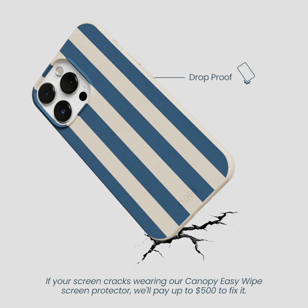 London Fog Slate Stripes iPhone 13 Pro Max Case - Image 5