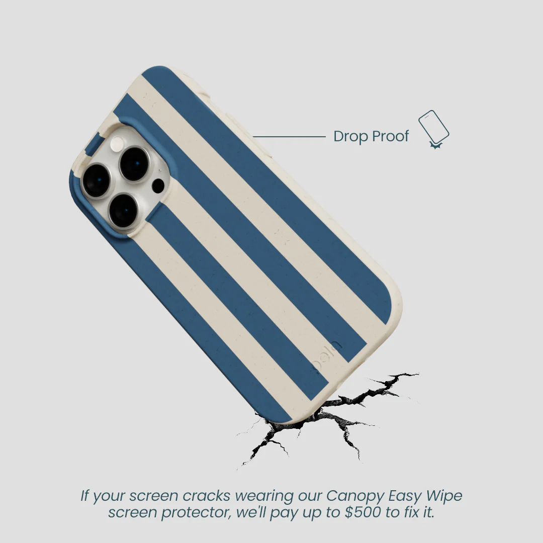 London Fog Slate Stripes iPhone 14 Pro Case - Image 5