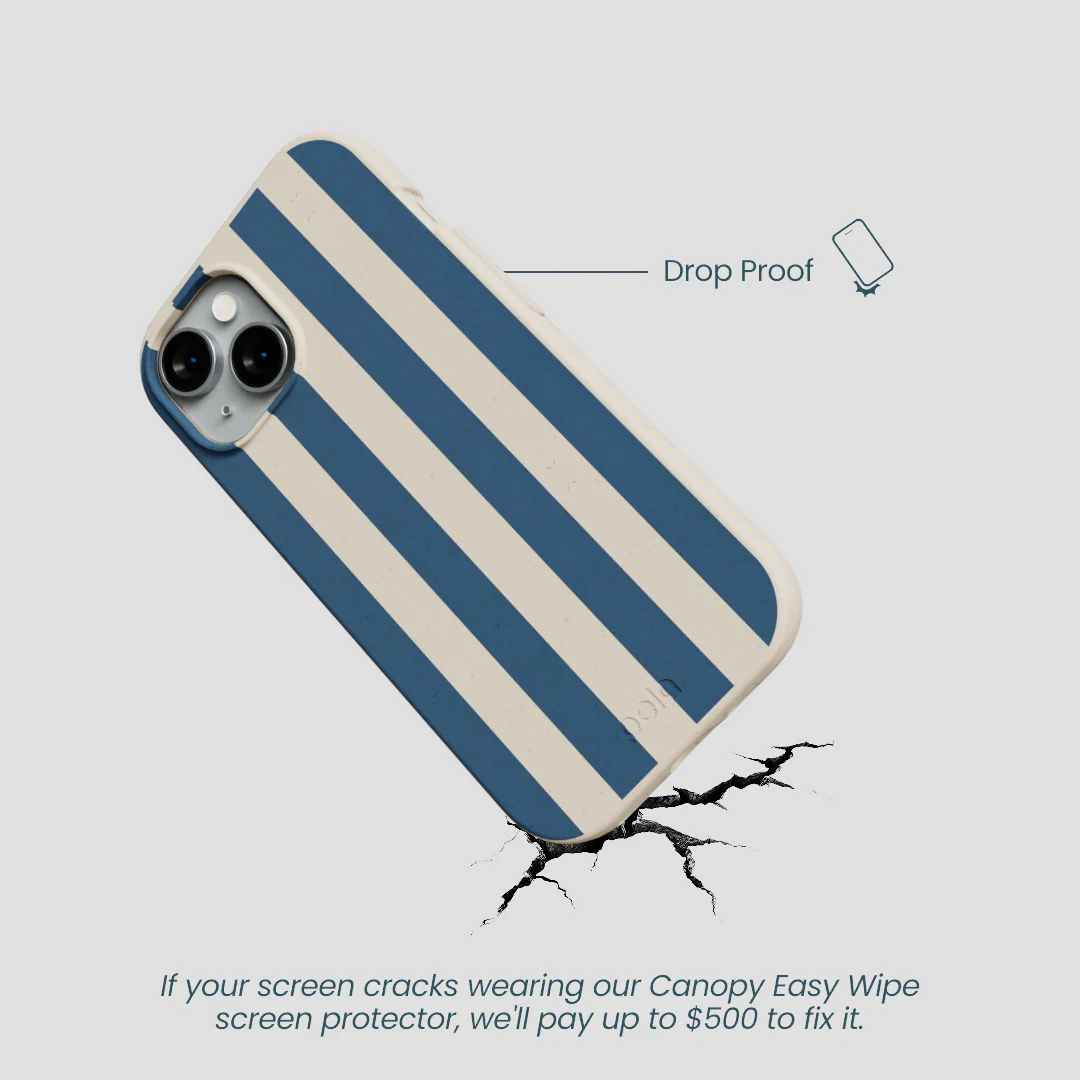 London Fog Slate Stripes iPhone 15 Case - Image 5