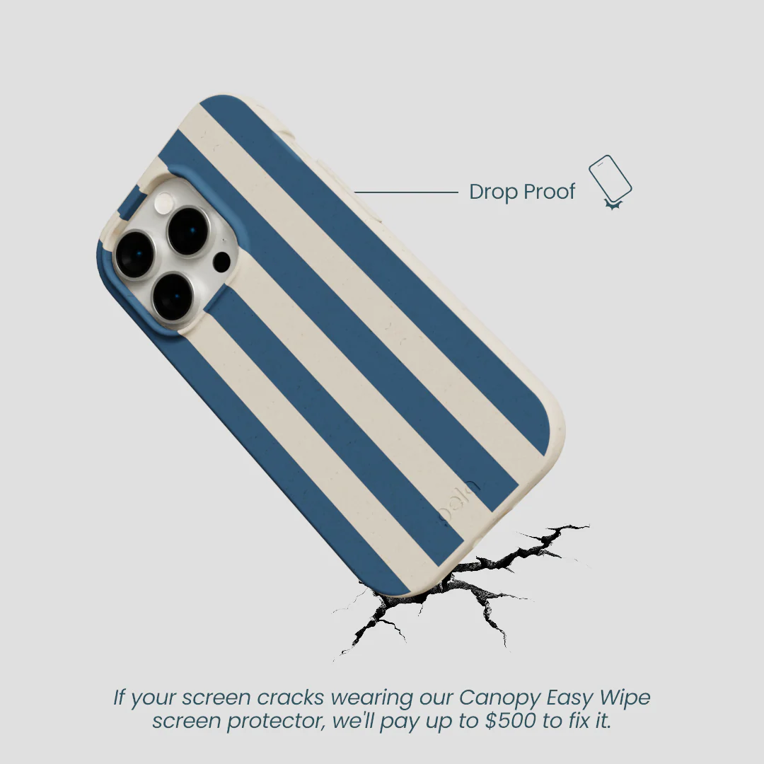 London Fog Slate Stripes iPhone 15 Pro Case - Image 5