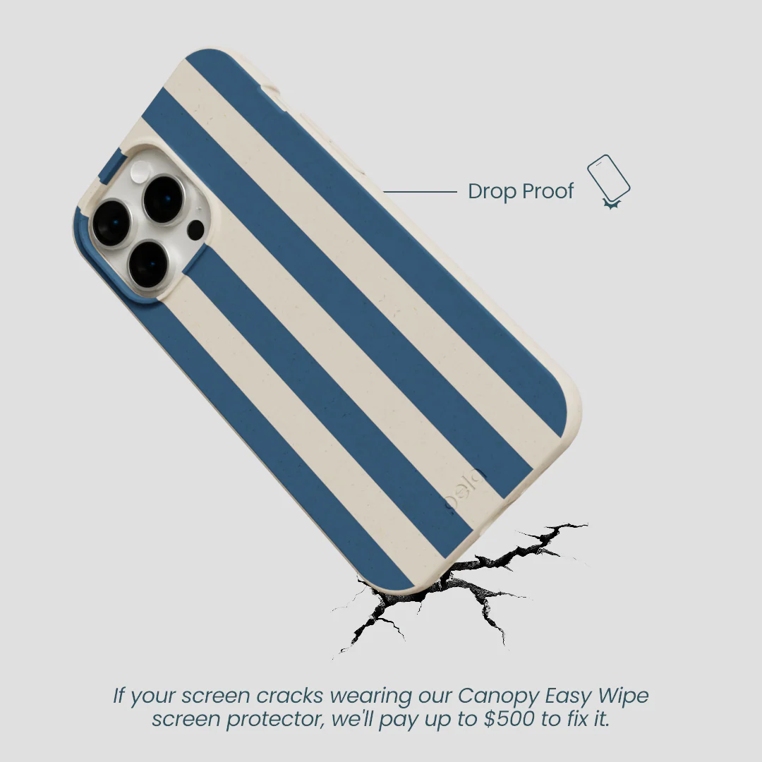 London Fog Slate Stripes iPhone 15 Pro Max Case - Image 5