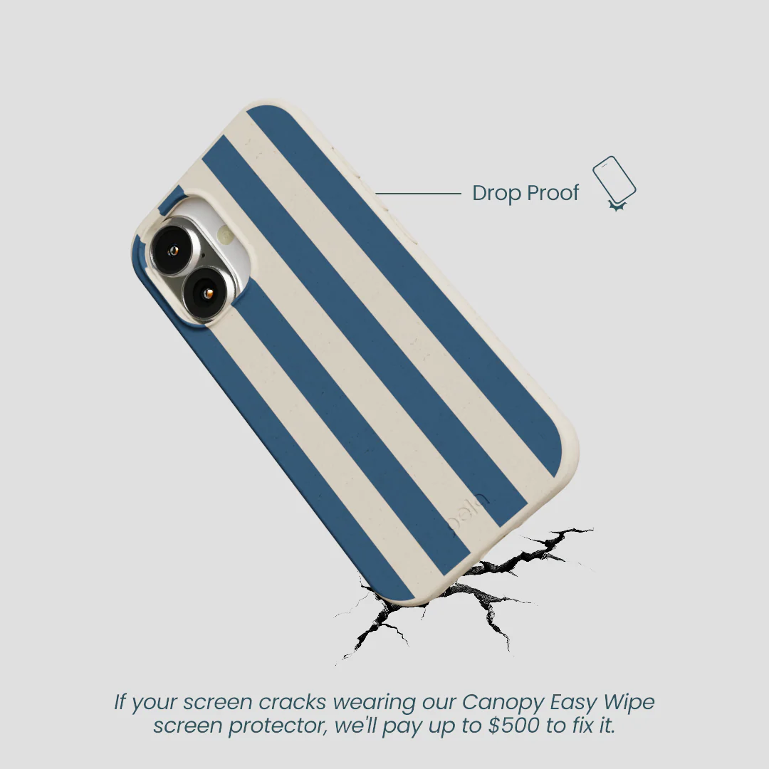 London Fog Slate Stripes iPhone 16 Case - Image 5