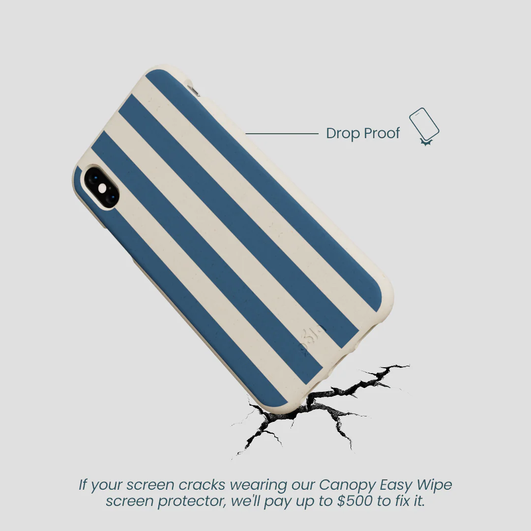London Fog Slate Stripes iPhone XR Case - Image 5