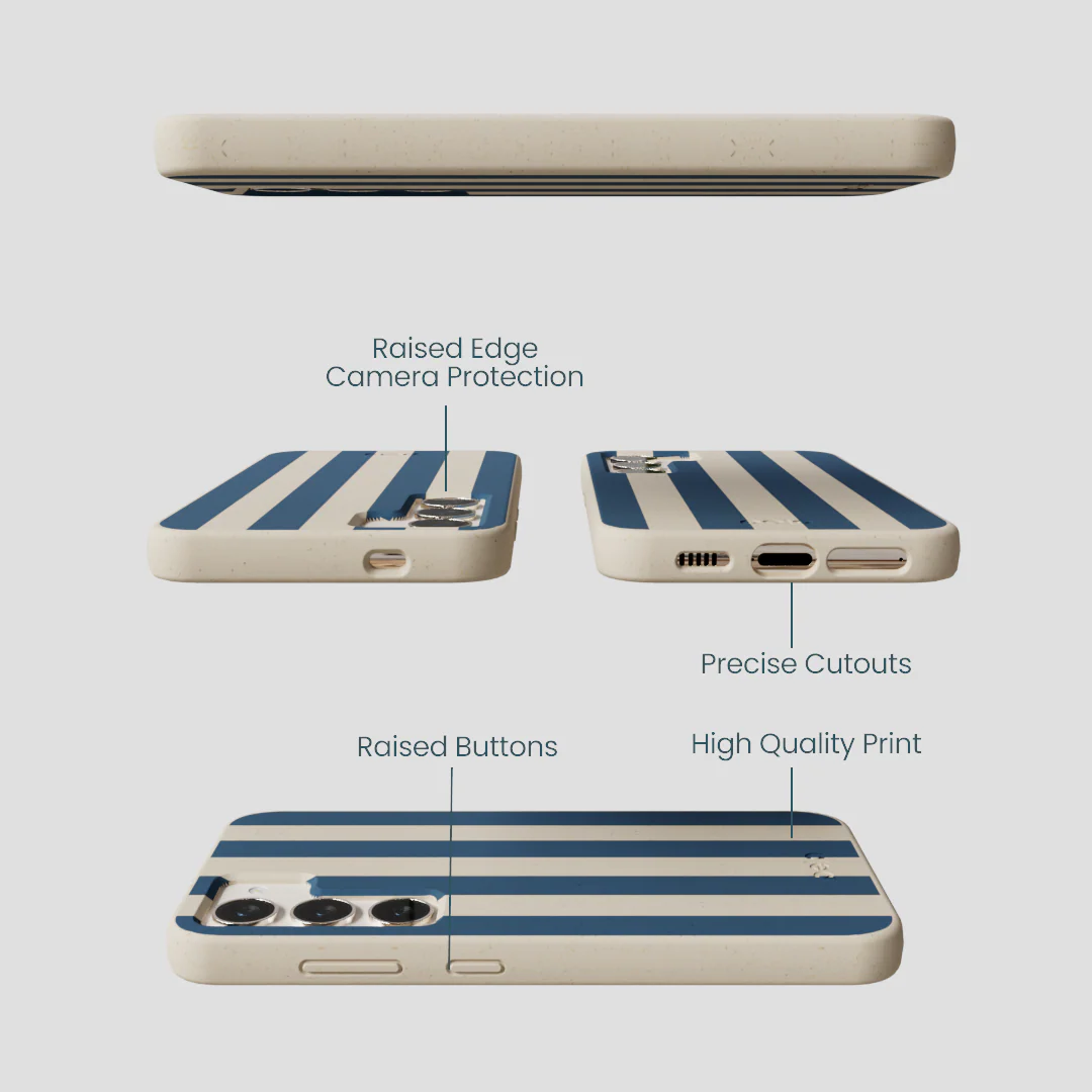 London Fog Slate Stripes Samsung Galaxy S23 Case - Image 3