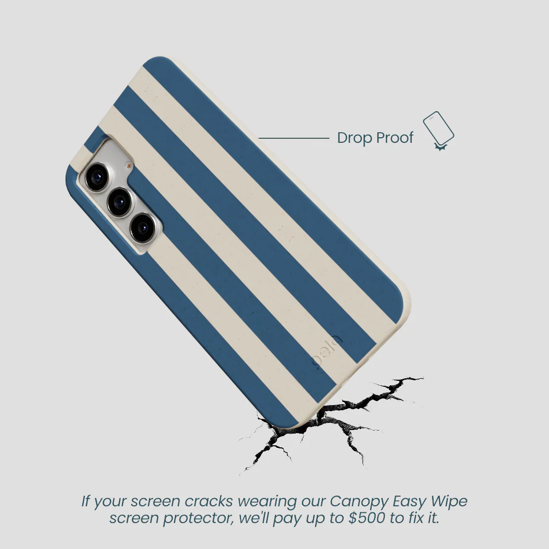 London Fog Slate Stripes Samsung Galaxy S25 Case - Image 5