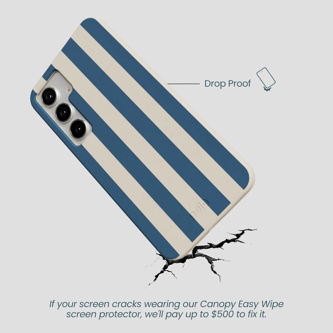 London Fog Slate Stripes Samsung Galaxy S25+(Plus) Case - Image 5