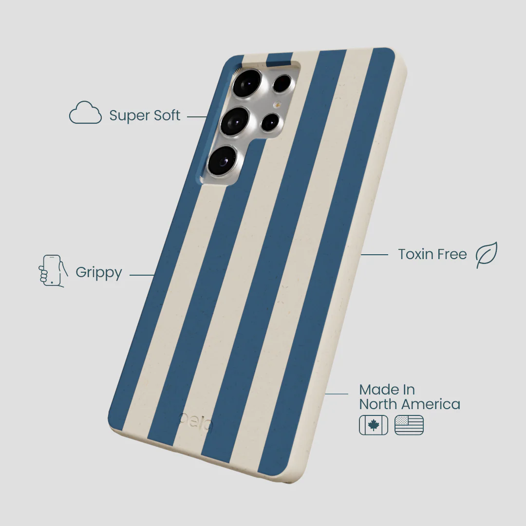London Fog Slate Stripes Samsung Galaxy S25 Ultra Case - Image 4