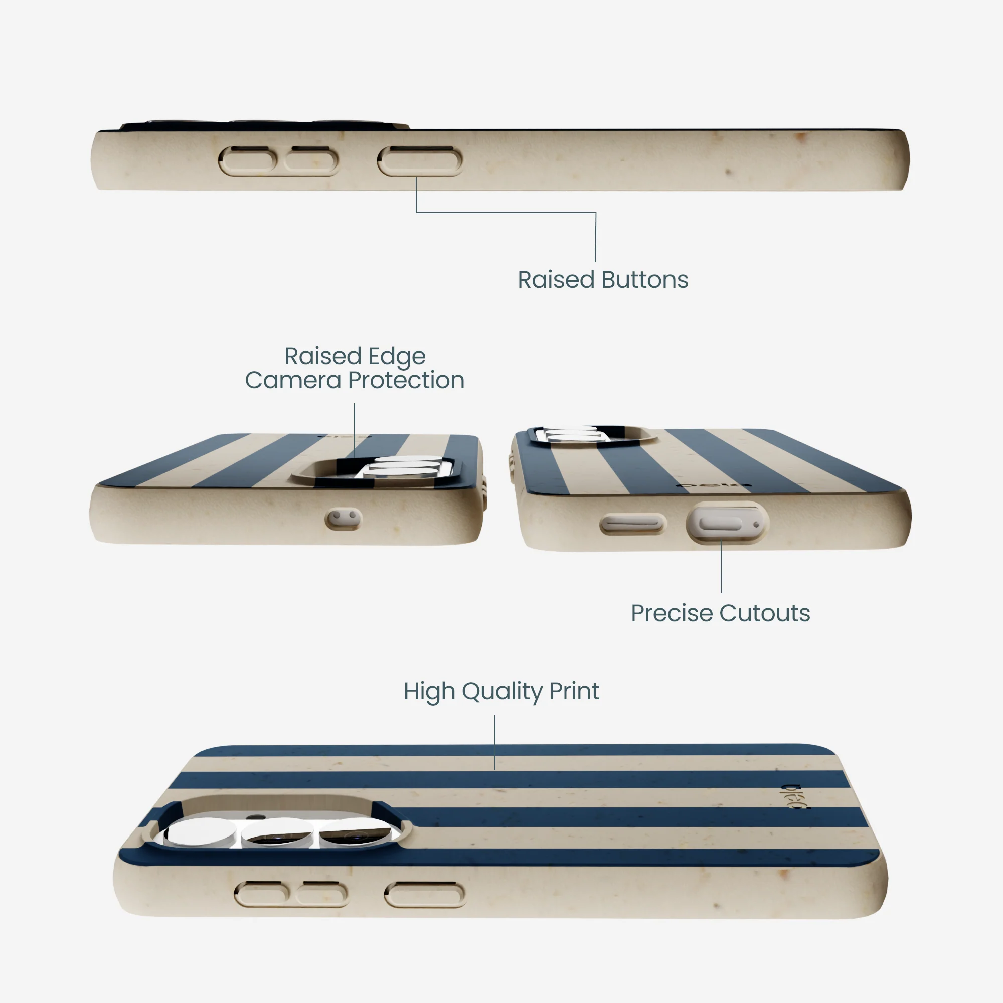 London Fog Slate Stripes Samsung Galaxy S26 Case - Image 3