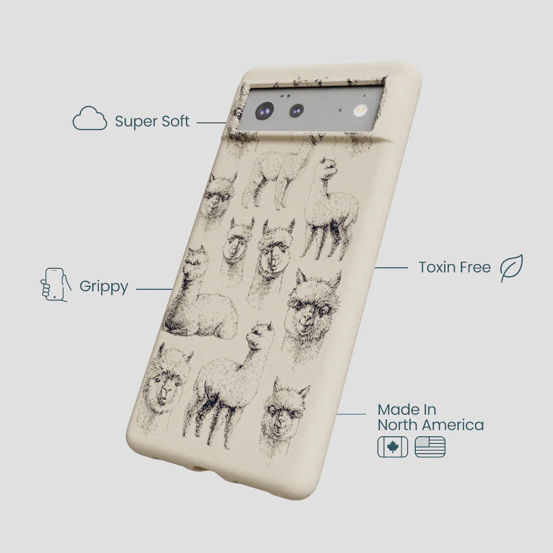 London Fog Spitting Llama Google Pixel 6 Case - Image 4