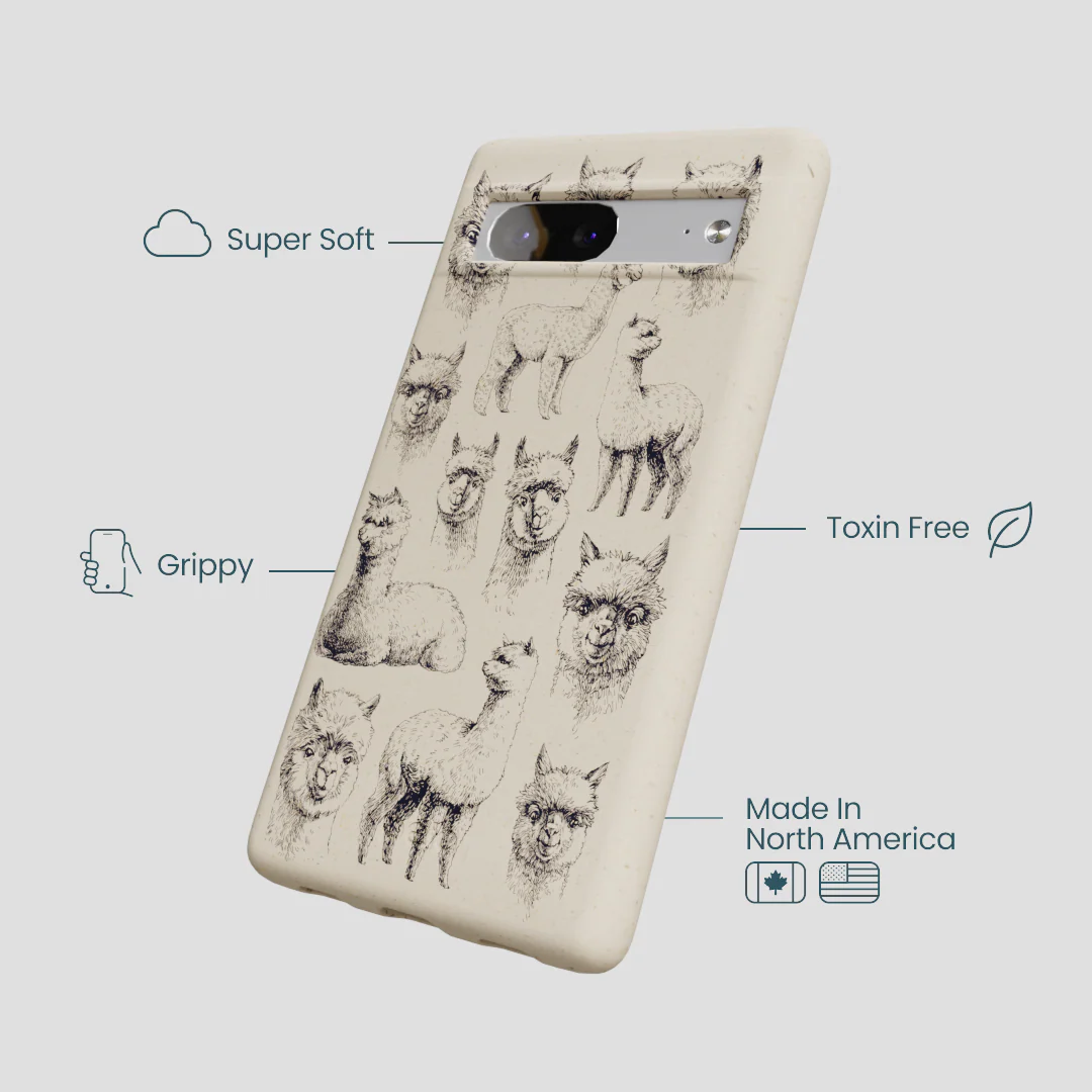 London Fog Spitting Llama Google Pixel 7a Case - Image 4