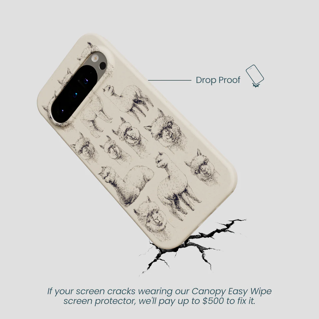 London Fog Spitting Llama Google Pixel 9/9 Pro Case - Image 5