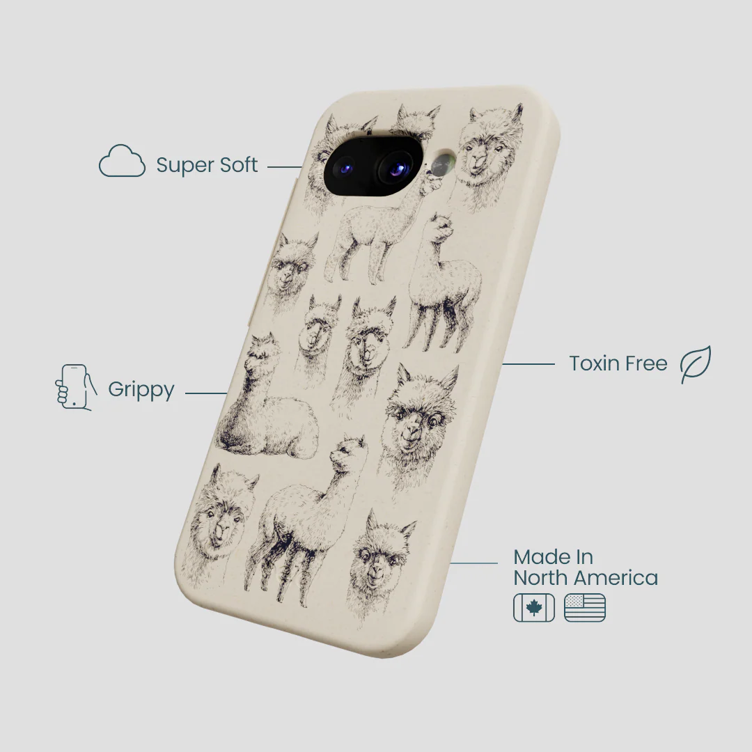 London Fog Spitting Llama Google Pixel 9a Case - Image 4