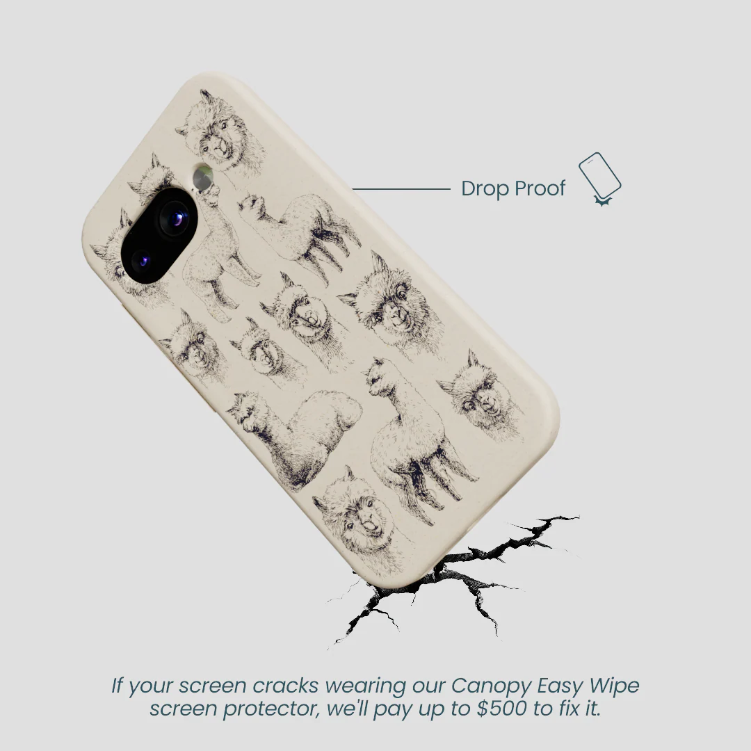 London Fog Spitting Llama Google Pixel 9a Case - Image 5