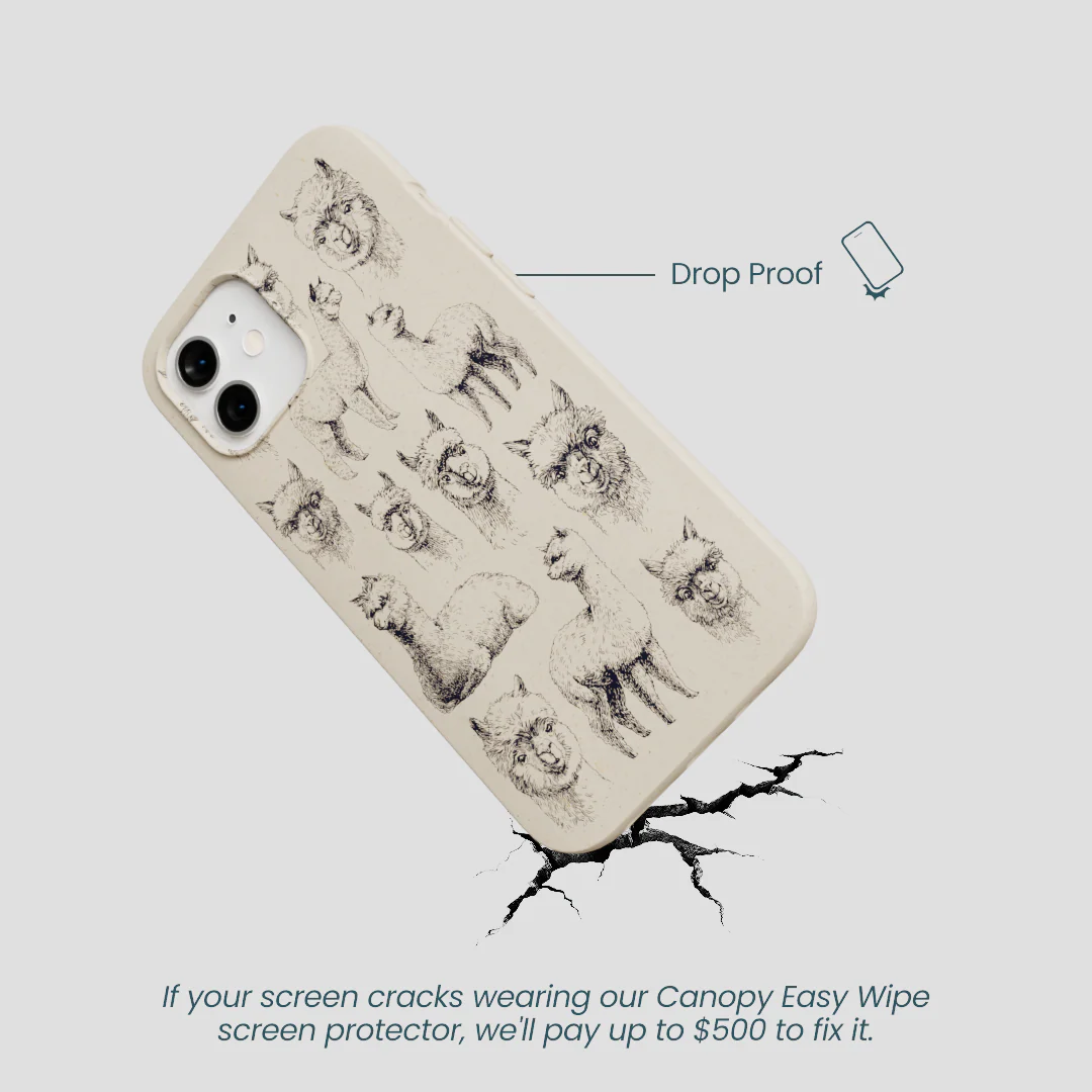 London Fog Spitting Llama iPhone 12/ iPhone 12 Pro Case - Image 5