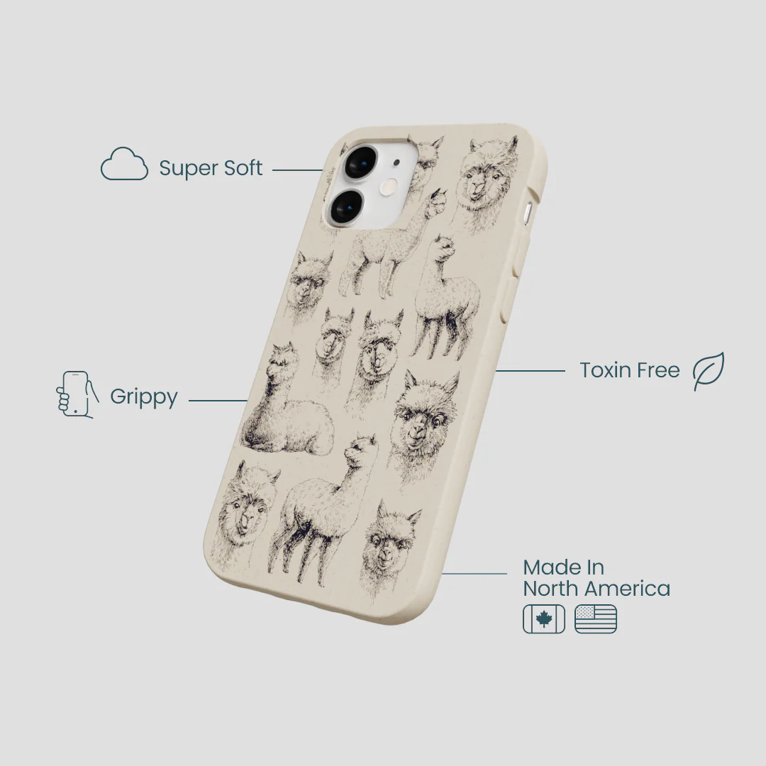 London Fog Spitting Llama iPhone 12 Mini Case - Image 4