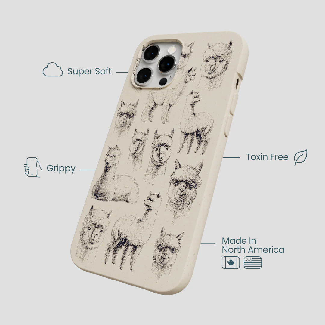 London Fog Spitting Llama iPhone 12 Pro Max Case - Image 4