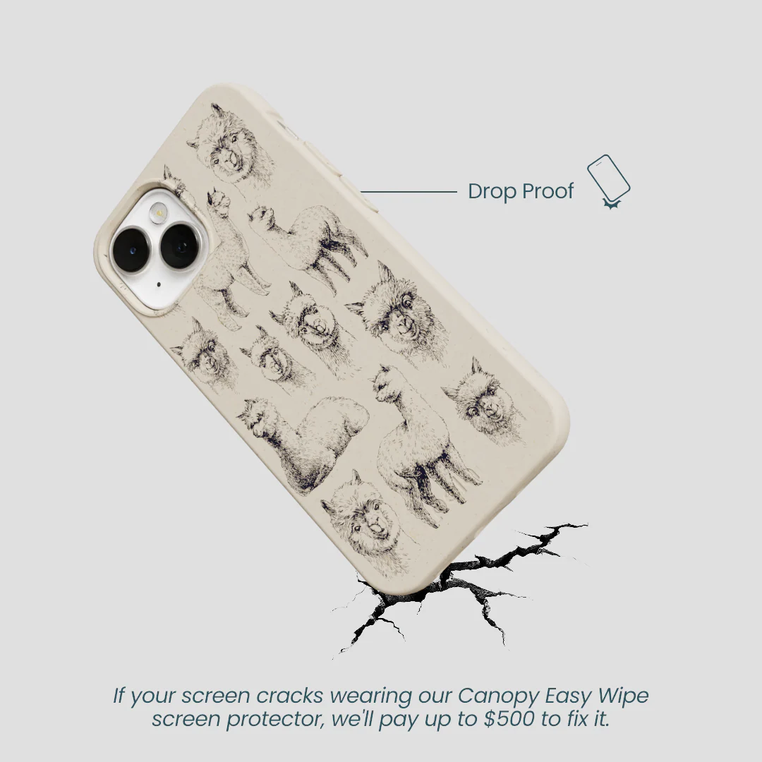 London Fog Spitting Llama iPhone 13 Case - Image 5