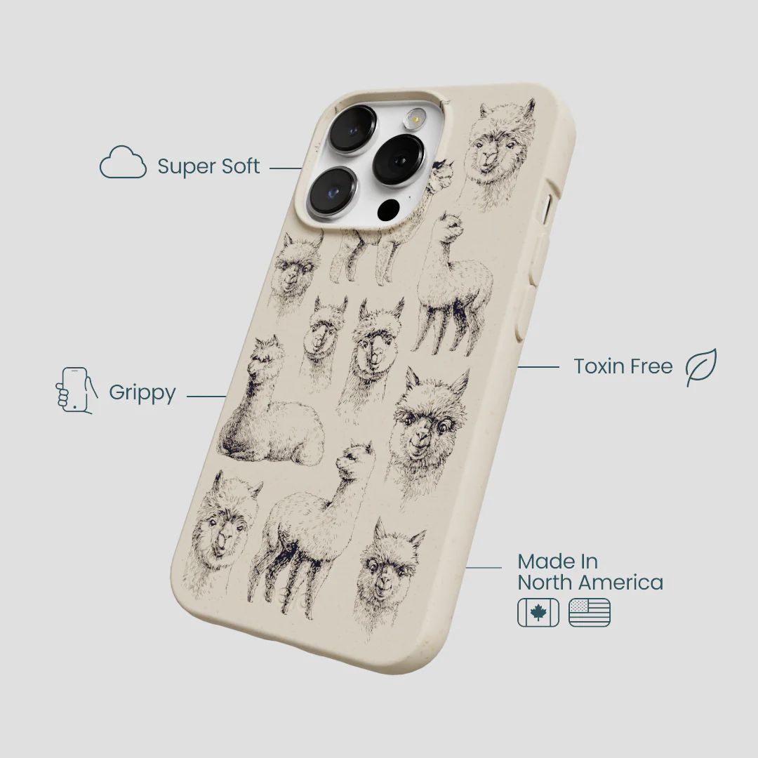 London Fog Spitting Llama iPhone 13 Pro Max Case - Image 4