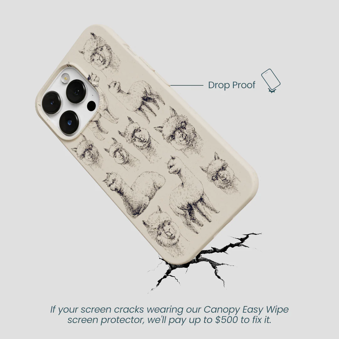 London Fog Spitting Llama iPhone 13 Pro Max Case - Image 5