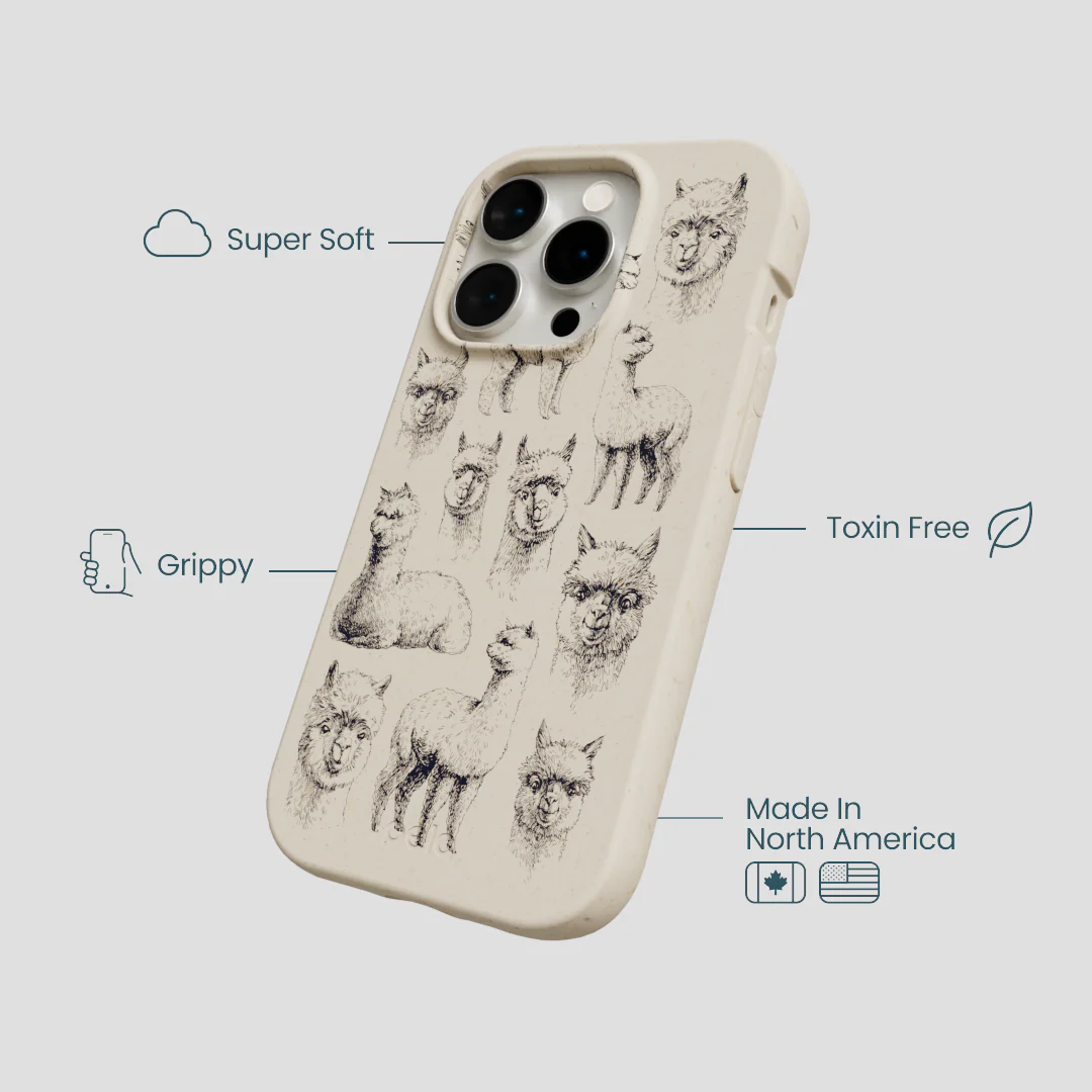London Fog Spitting Llama iPhone 14 Pro Case - Image 4