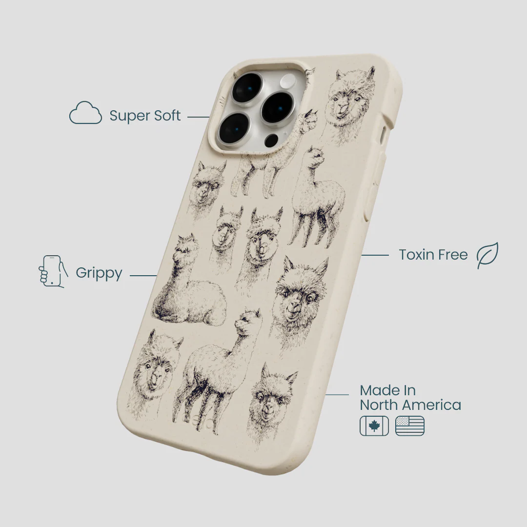 London Fog Spitting Llama iPhone 14 Pro Max Case - Image 4