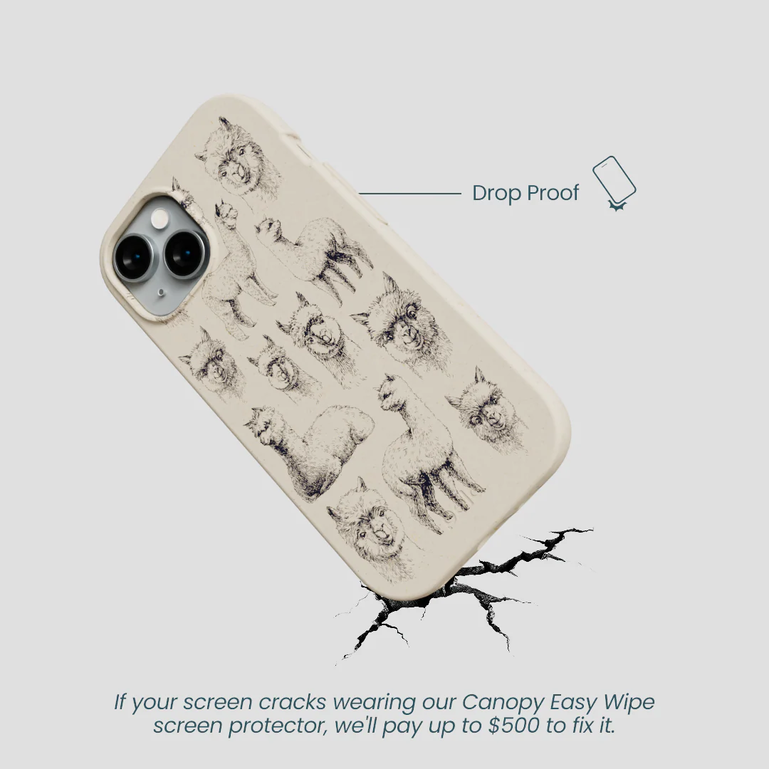 London Fog Spitting Llama iPhone 15 Case - Image 5