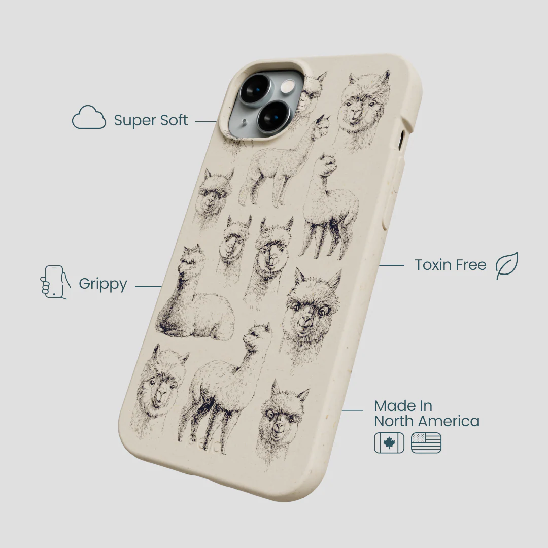 London Fog Spitting Llama iPhone 15 Plus Case - Image 4