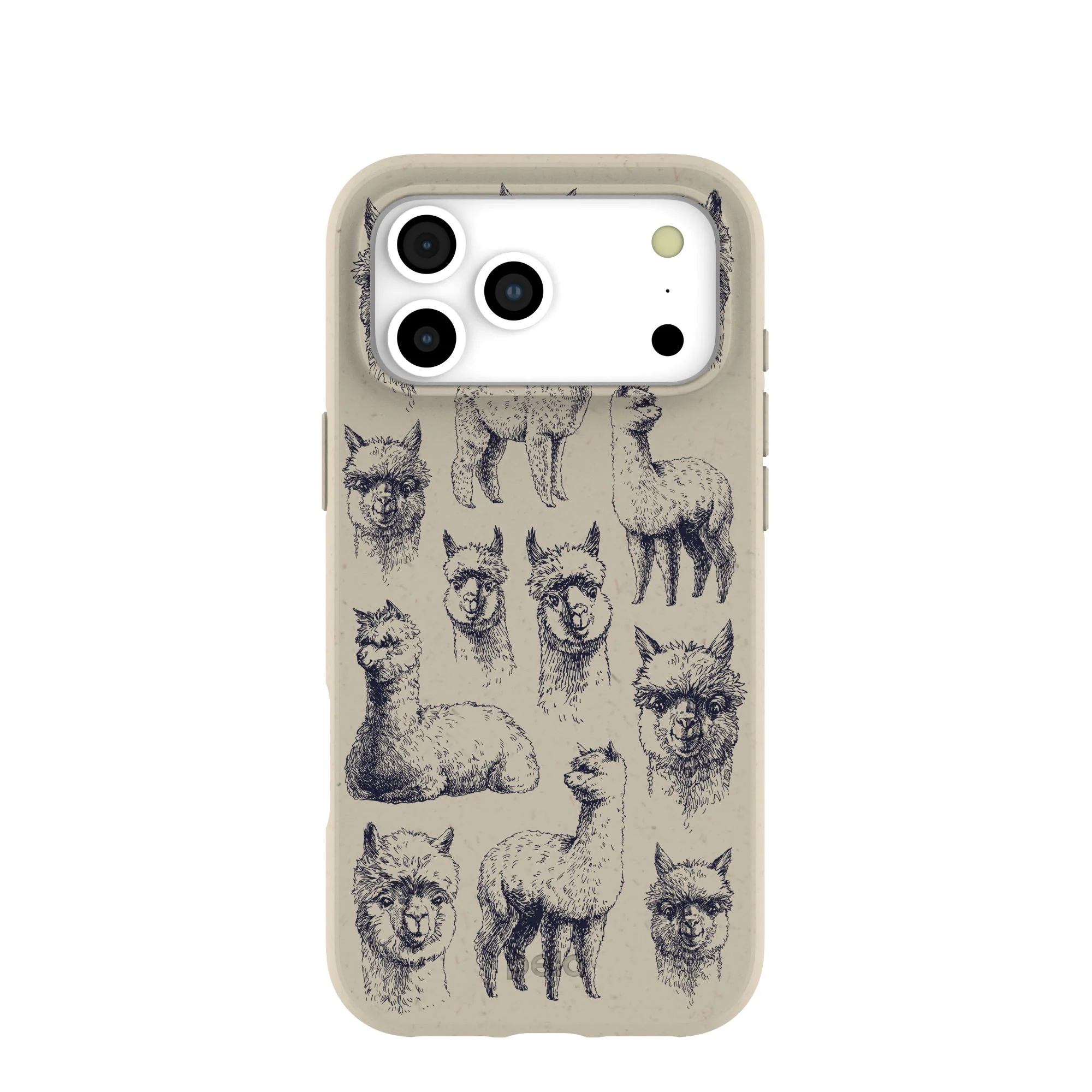 London Fog Spitting Llama iPhone 17 Pro Max Case