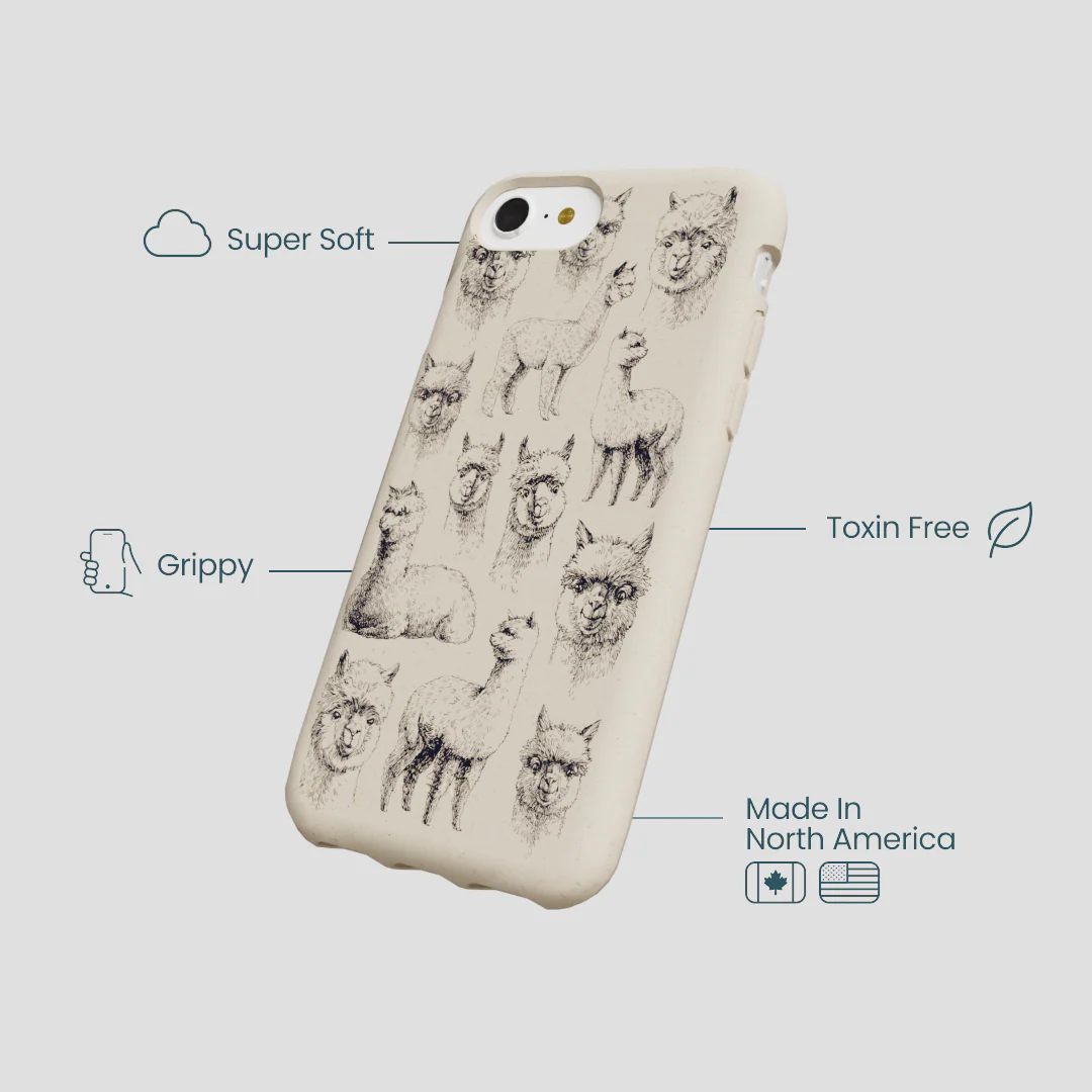 London Fog Spitting Llama iPhone 6/6s/7/8/SE Case - Image 4