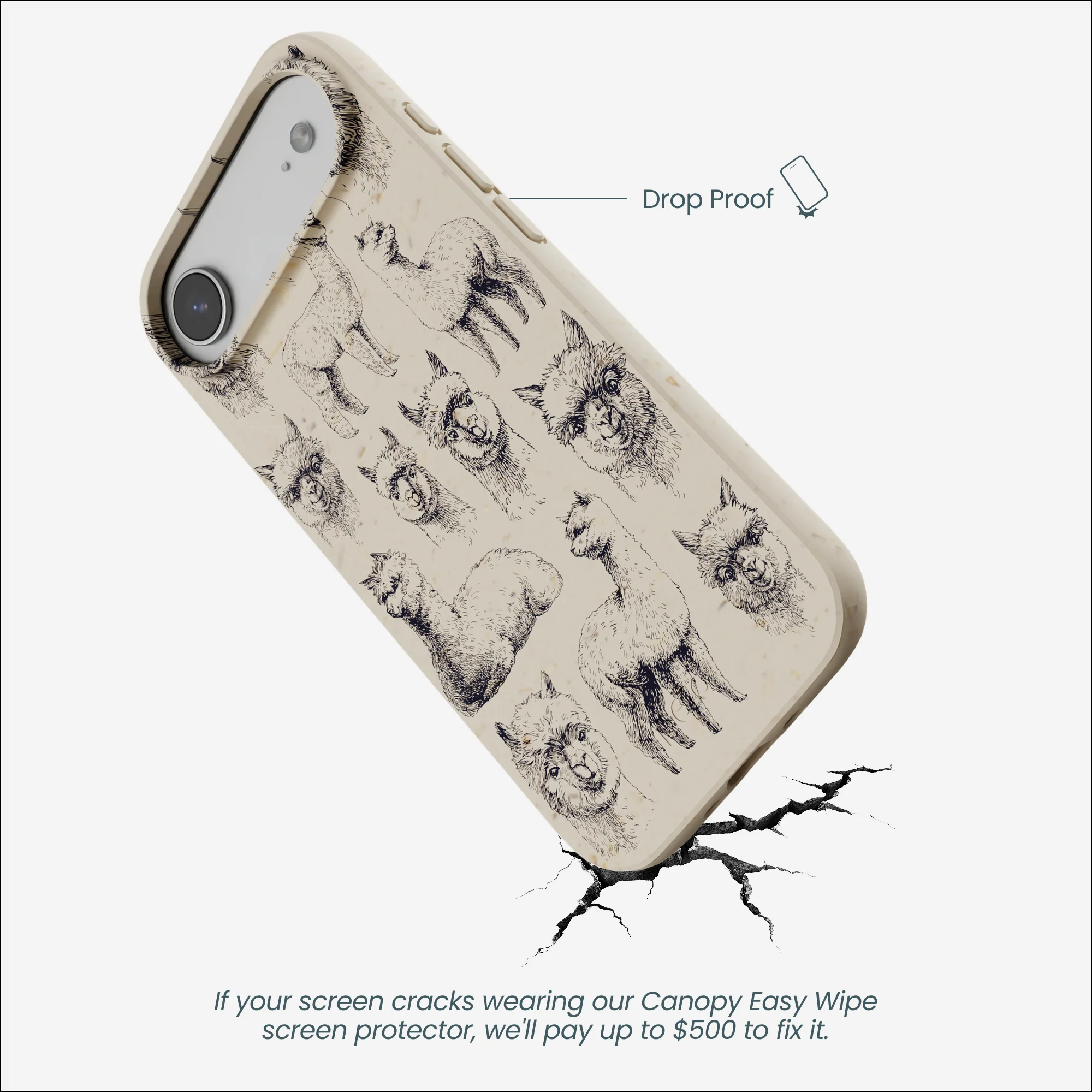 London Fog Spitting Llama iPhone Air Case - Image 5