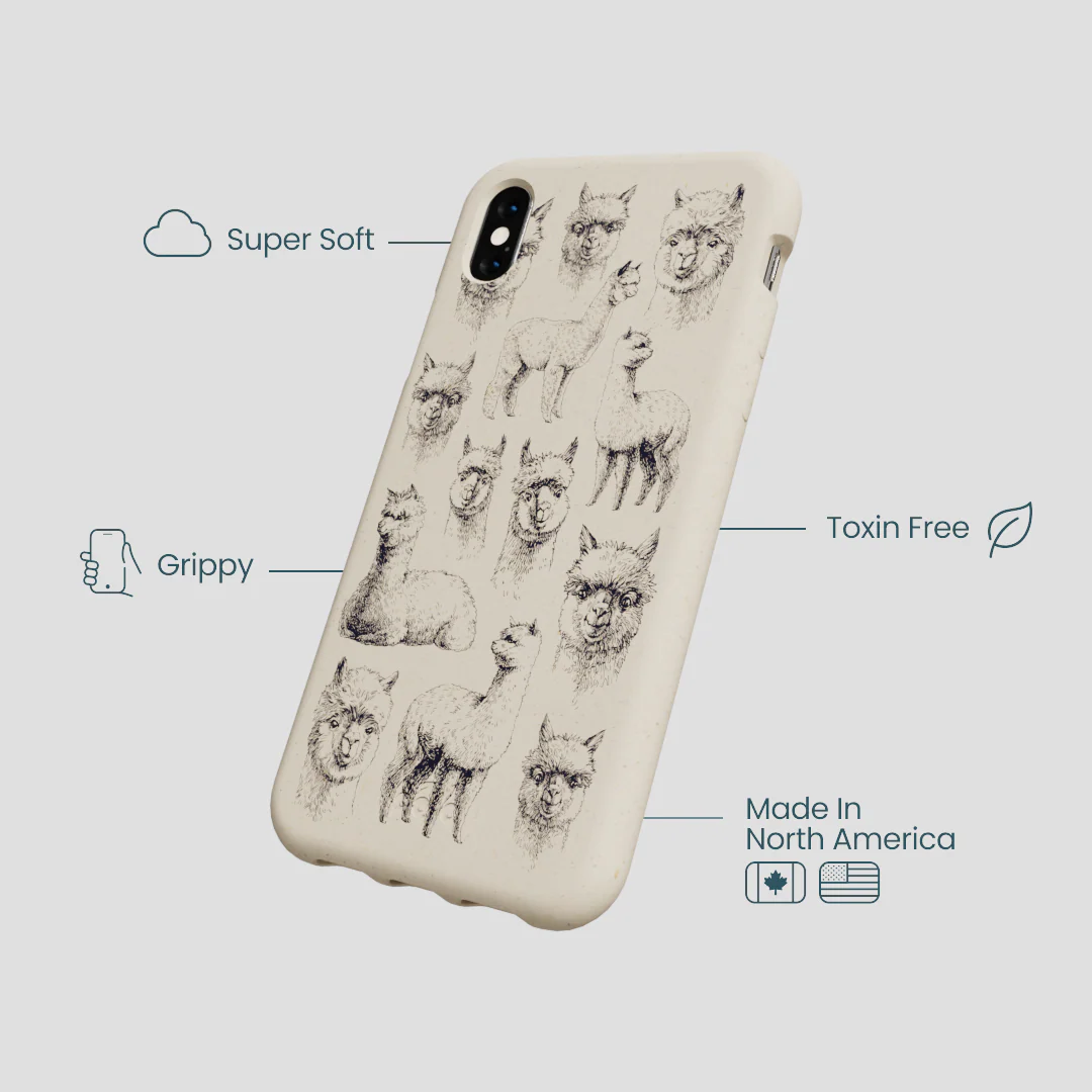 London Fog Spitting Llama iPhone XR Case - Image 4
