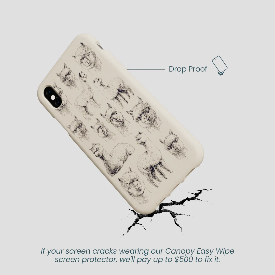 London Fog Spitting Llama iPhone XR Case - Image 5