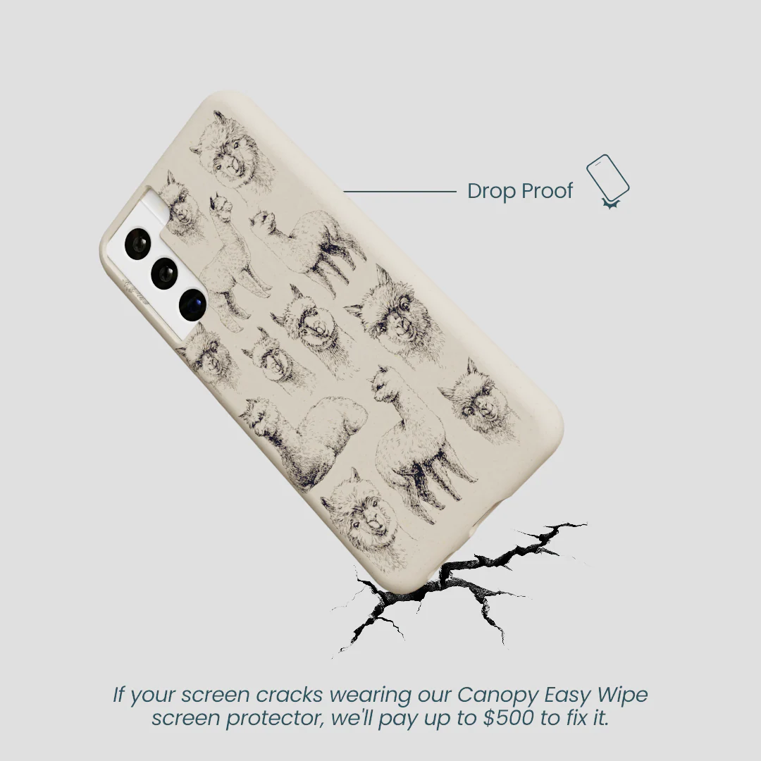 London Fog Spitting Llama Samsung Galaxy S21 Case - Image 5