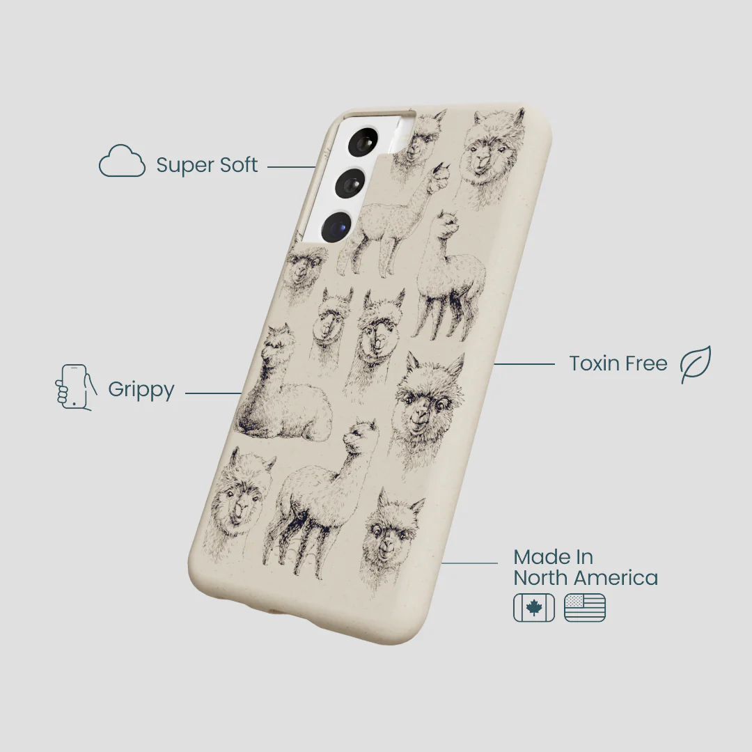 London Fog Spitting Llama Samsung Galaxy S22 Case - Image 4