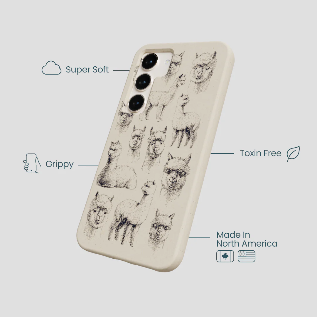 London Fog Spitting Llama Samsung Galaxy S23 Case - Image 4