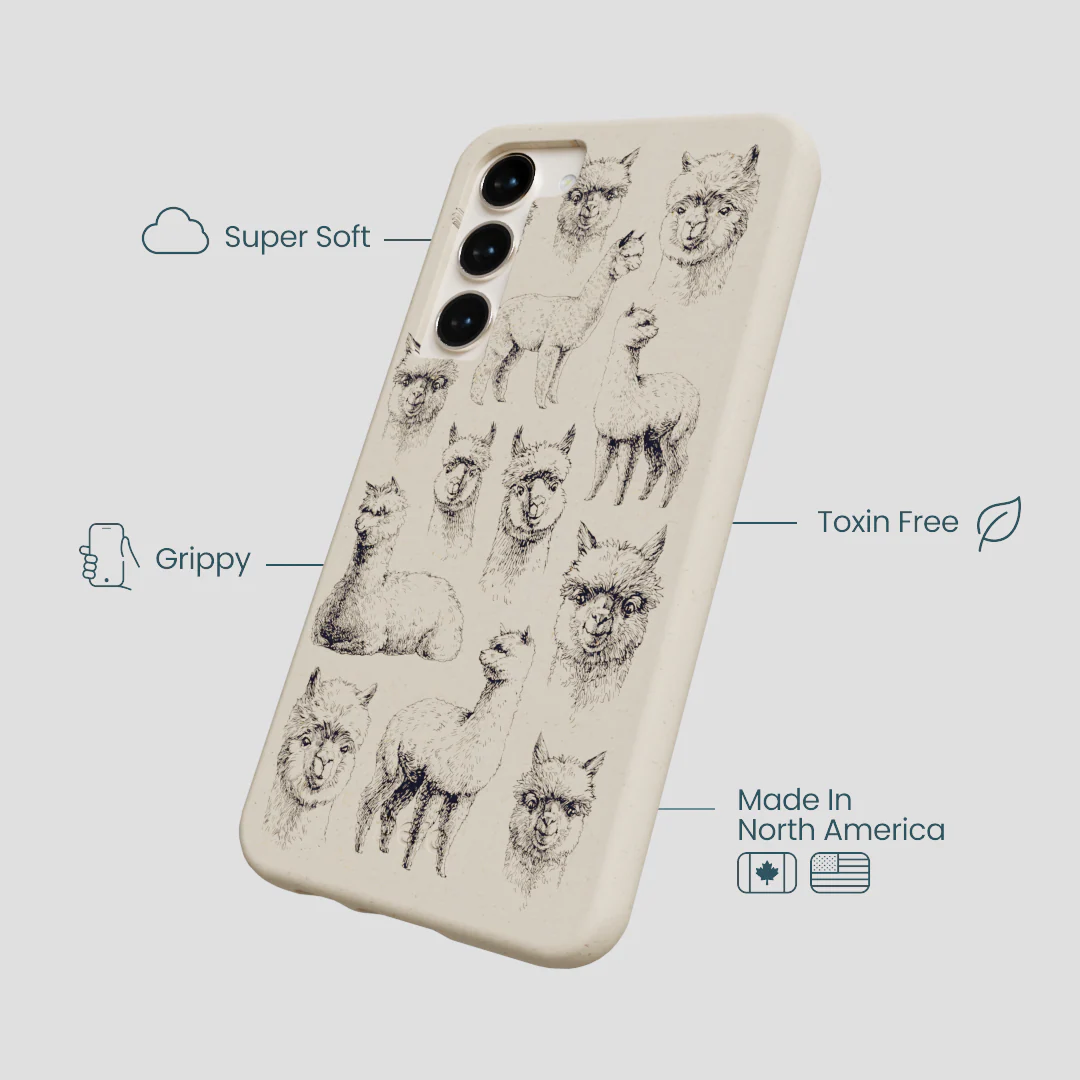 London Fog Spitting Llama Samsung Galaxy S23+(Plus) Case - Image 4
