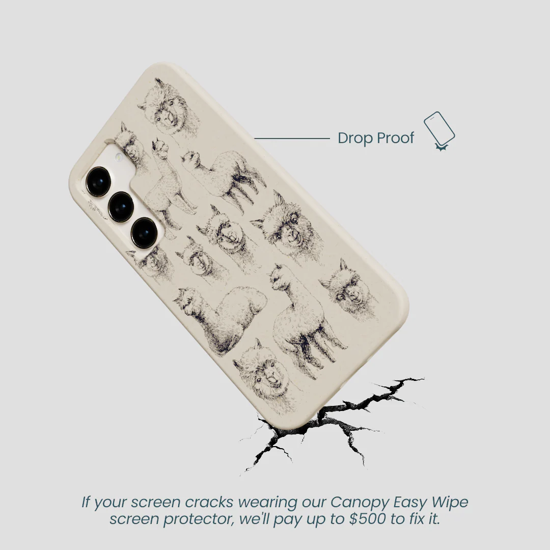 London Fog Spitting Llama Samsung Galaxy S24 Case - Image 5