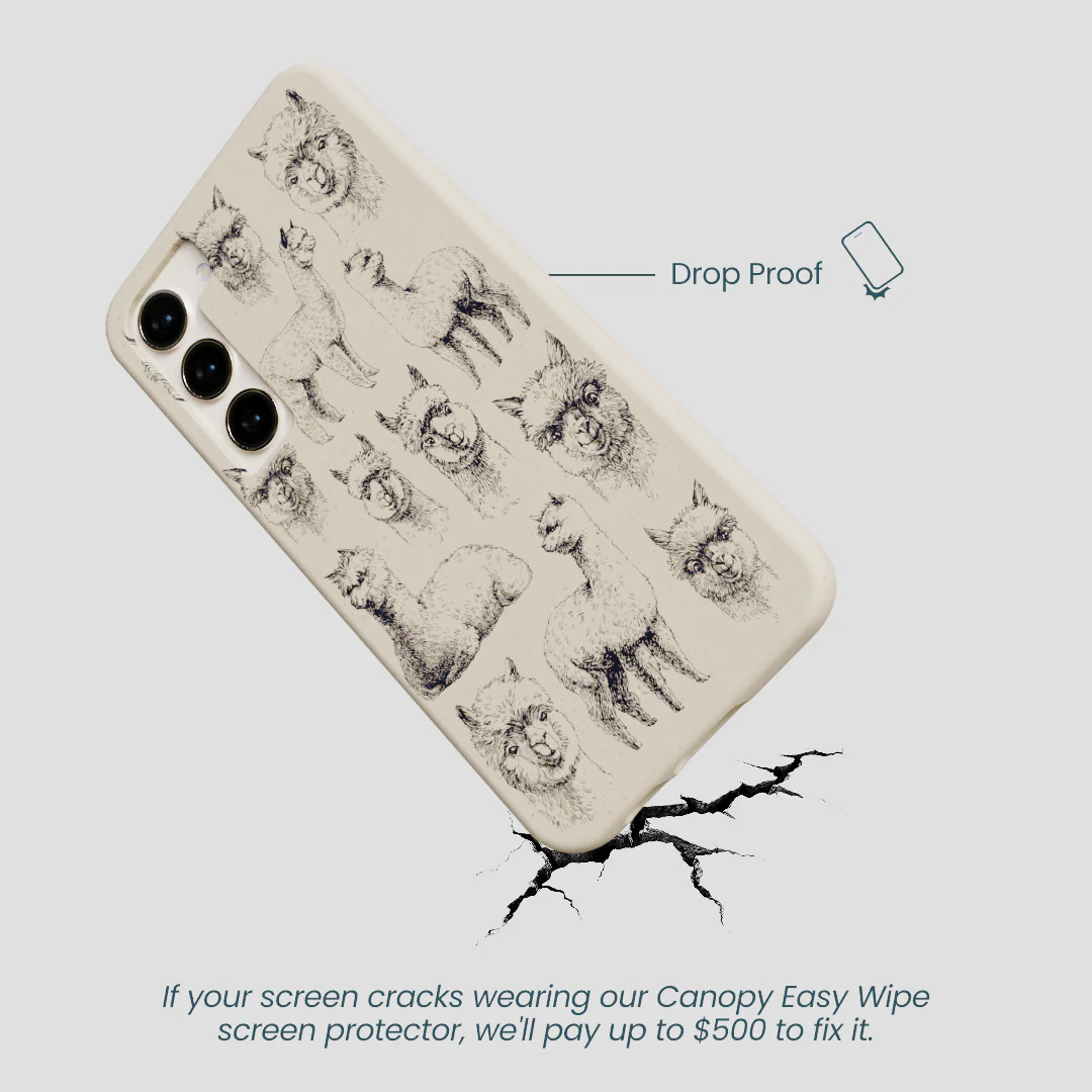 London Fog Spitting Llama Samsung Galaxy S24+(Plus) Case - Image 5