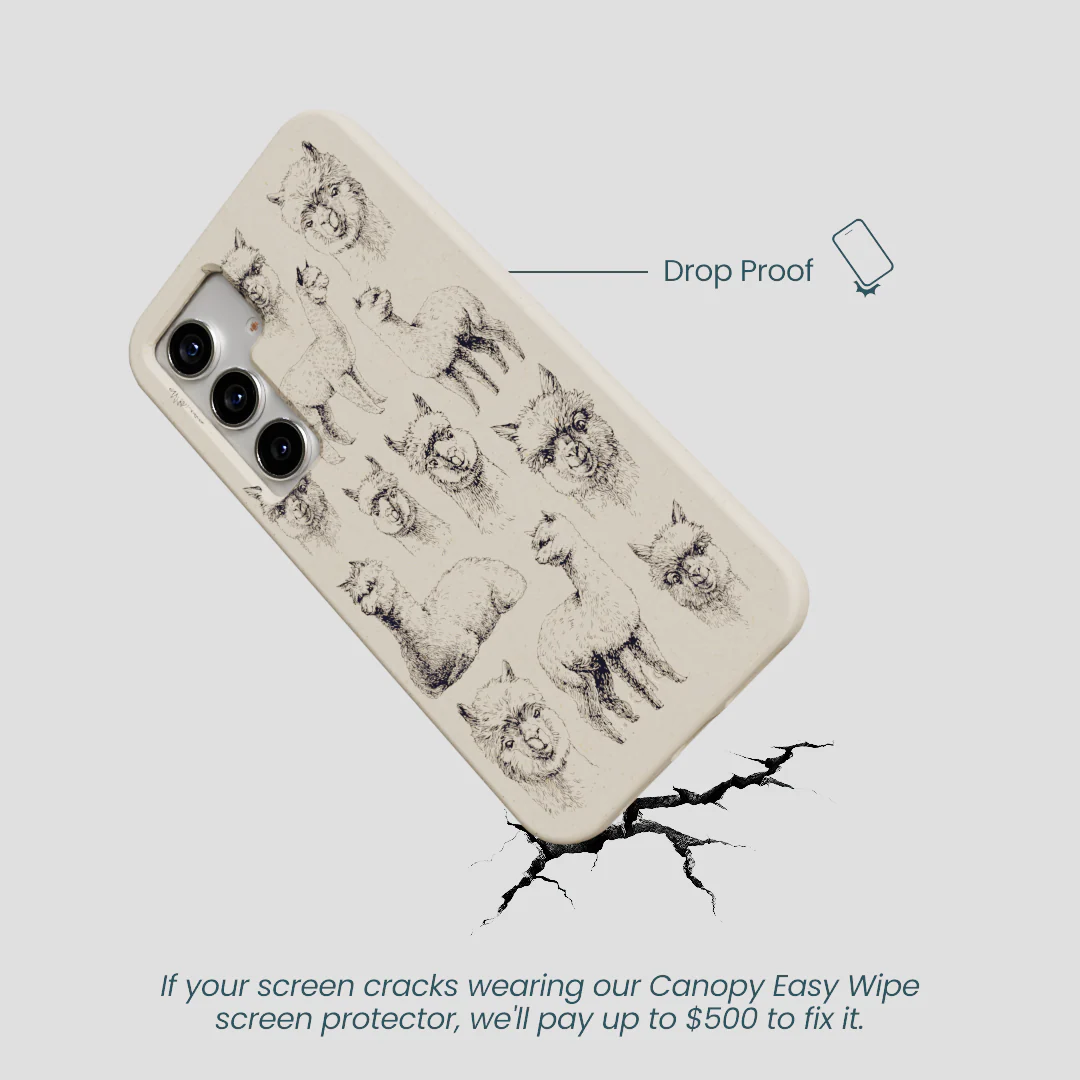 London Fog Spitting Llama Samsung Galaxy S25 Case - Image 5