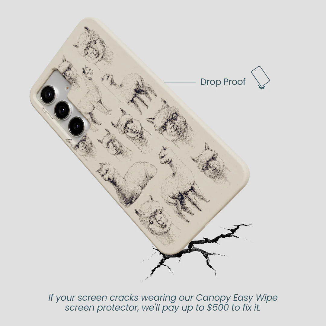 London Fog Spitting Llama Samsung Galaxy S25+(Plus) Case - Image 5